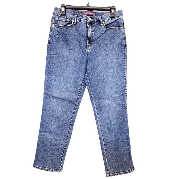 Gloria Vanderbilt Denim - Gloria Vanderbilt "Amanda" Straight Leg Jeans Size 10S